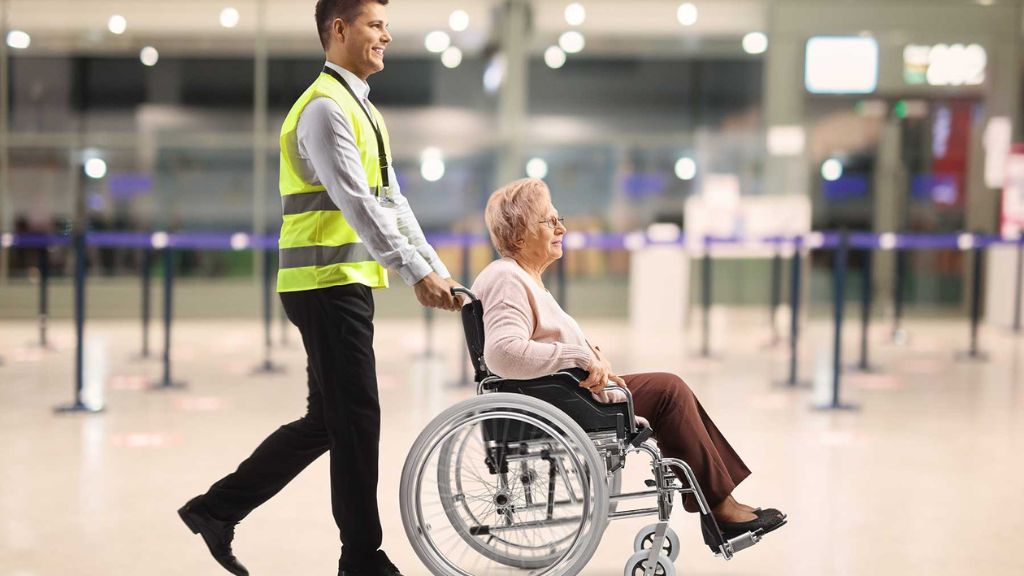 wheelchair assistance at airport